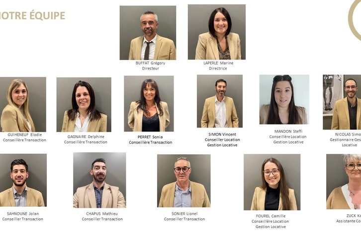 l'équipe de l'agence Abita Immobilier