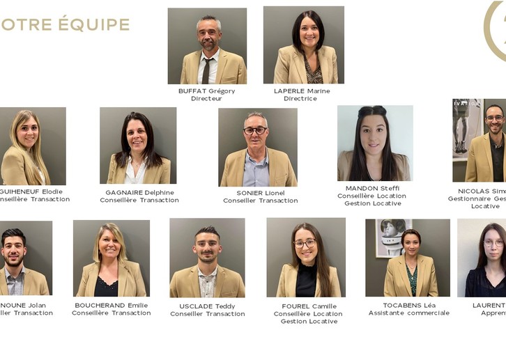 l'équipe de l'agence Abita Immobilier