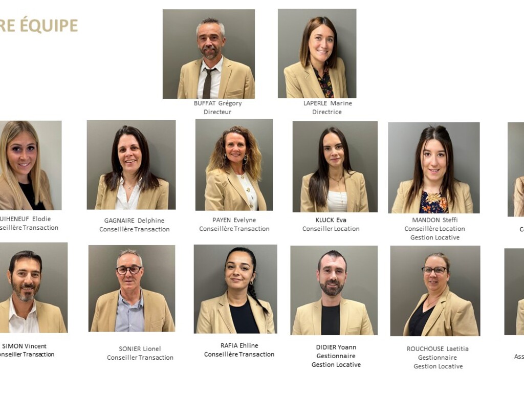 l'équipe de l'agence Abita Immobilier