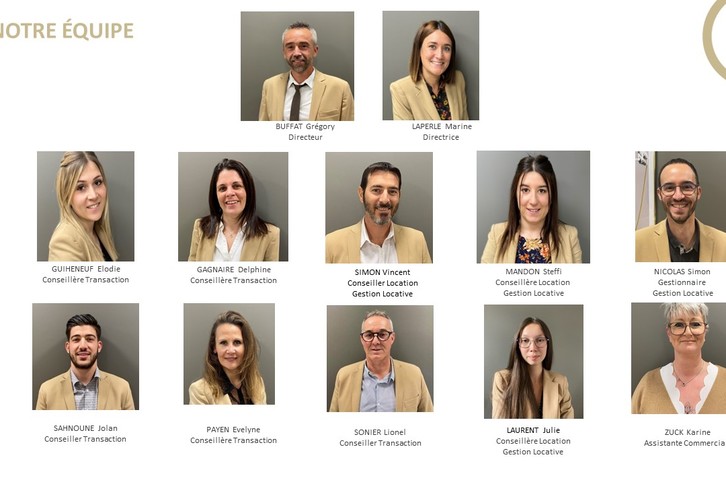 l'équipe de l'agence Abita Immobilier