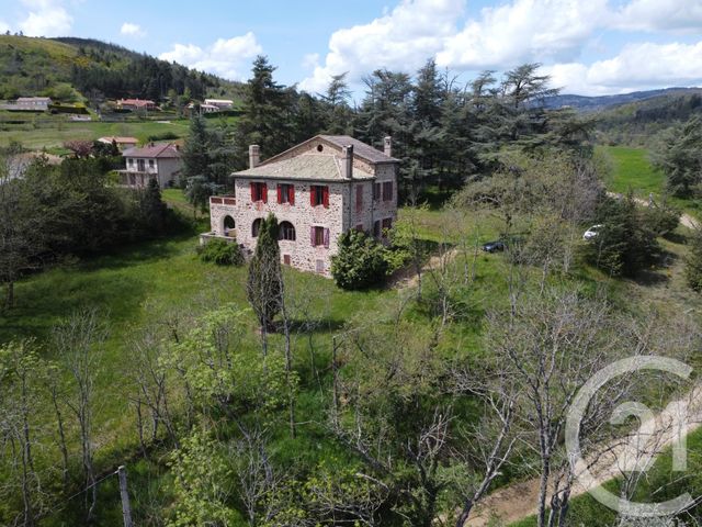 maison à vendre - 12 pièces - 279.91 m2 - ST MARCEL LES ANNONAY - 07 - RHONE-ALPES - Century 21 Abita Immobilier