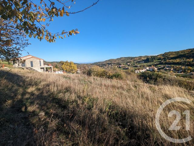 terrain à vendre - 1300.0 m2 - SATILLIEU - 07 - RHONE-ALPES - Century 21 Abita Immobilier