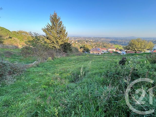terrain à vendre - 1188.0 m2 - ANNONAY - 07 - RHONE-ALPES - Century 21 Abita Immobilier