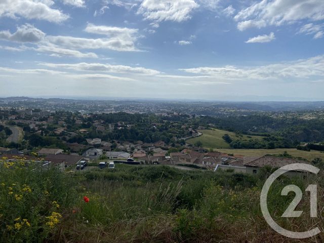terrain à vendre - 1281.0 m2 - ANNONAY - 07 - RHONE-ALPES - Century 21 Abita Immobilier