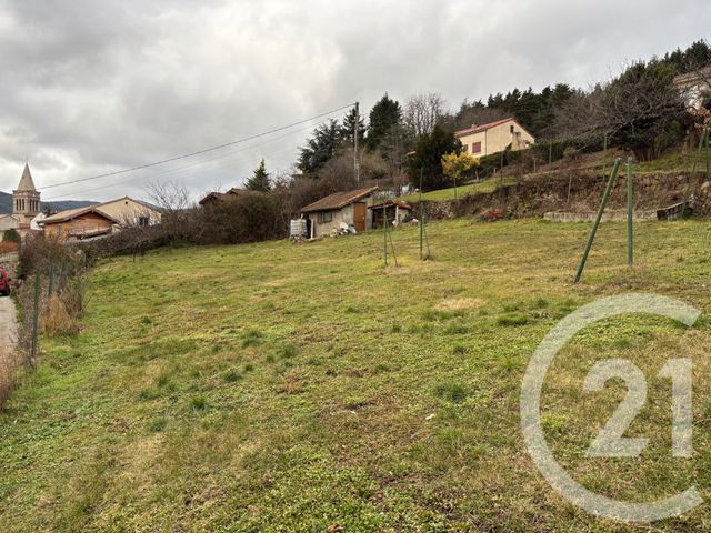 terrain à vendre - 830.0 m2 - VANOSC - 07 - RHONE-ALPES - Century 21 Abita Immobilier