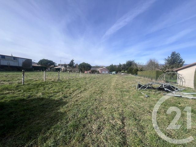 terrain à vendre - 943.0 m2 - BOGY - 07 - RHONE-ALPES - Century 21 Abita Immobilier