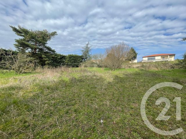 terrain à vendre - 1378.0 m2 - BOULIEU LES ANNONAY - 07 - RHONE-ALPES - Century 21 Abita Immobilier