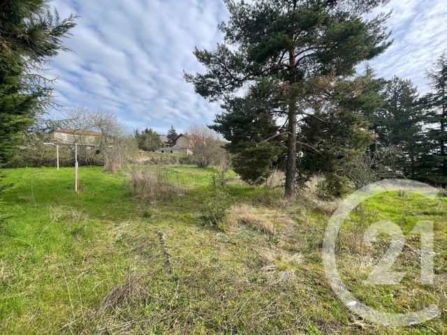 terrain à vendre - 1378.0 m2 - BOULIEU LES ANNONAY - 07 - RHONE-ALPES - Century 21 Abita Immobilier