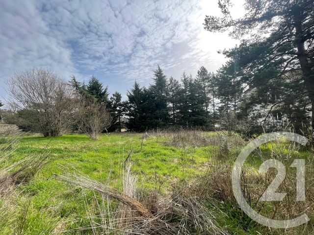 terrain à vendre - 1378.0 m2 - BOULIEU LES ANNONAY - 07 - RHONE-ALPES - Century 21 Abita Immobilier