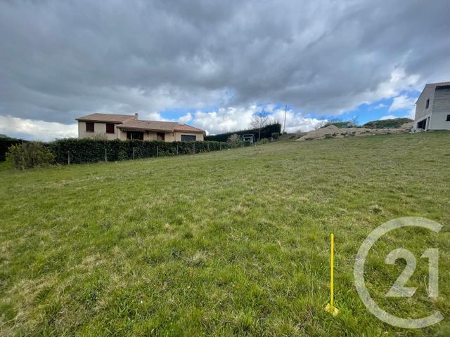 terrain à vendre - 852.0 m2 - BOULIEU LES ANNONAY - 07 - RHONE-ALPES - Century 21 Abita Immobilier