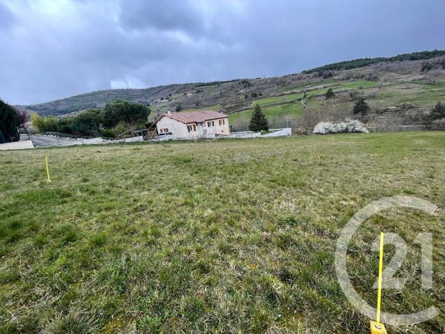 terrain à vendre - 2894.0 m2 - BOULIEU LES ANNONAY - 07 - RHONE-ALPES - Century 21 Abita Immobilier